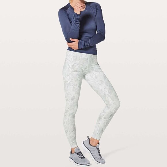 Lululemon Speed Up Tight *28" -Jasmine White Multi - Picture 1 of 14